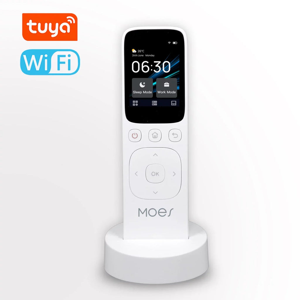 Center Control Panel Yabuy WiFi ligent Touched Screen Center Control Panel IR Remote Controller Home Center Control IR Remote Controller Fitting with MOES APP