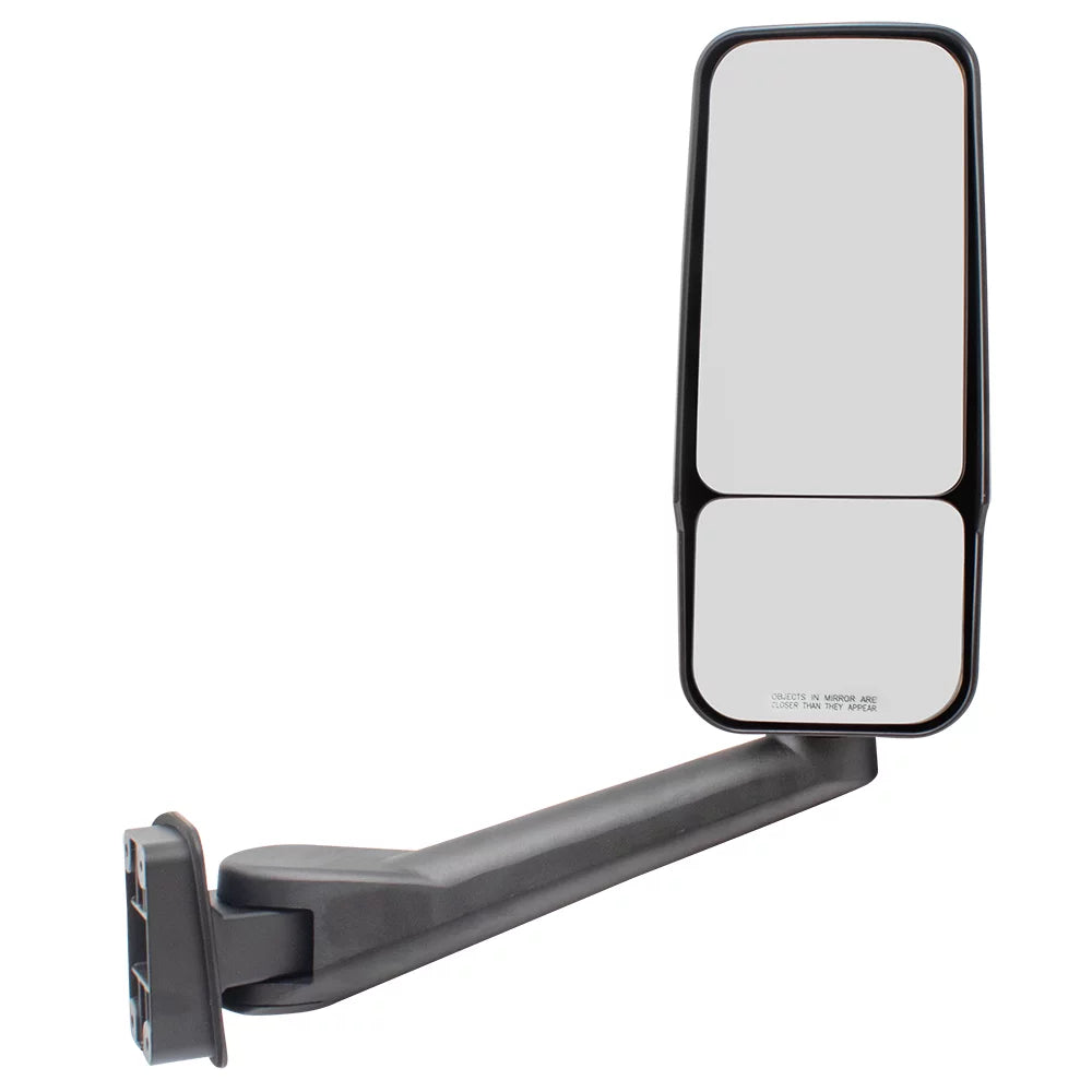 Brock Replacement Passenger Manual Side View Door Mirror Fitting with 2003-2009 Kodiak Topkick Truck 25886101