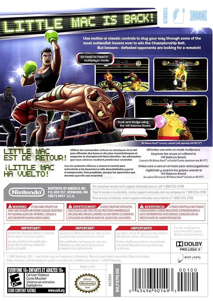 Punch-Out!! - Nintendo Wii