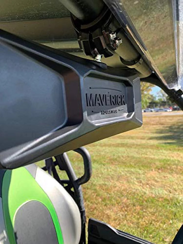Universal UTV 1 1/2"-2" Roll Bar Mount REARVIEW MIRROR Fits Kawasaki Polaris Honda Yamaha Kubota John Deer - 98310