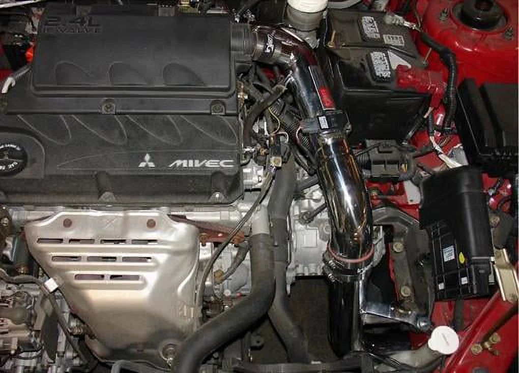 Injen 06-09 Eclipse 2.4L 4 Cyl. (Manual) Polished Cold Air Intake Fits select: 2006-2012 MITSUBISHI ECLIPSE