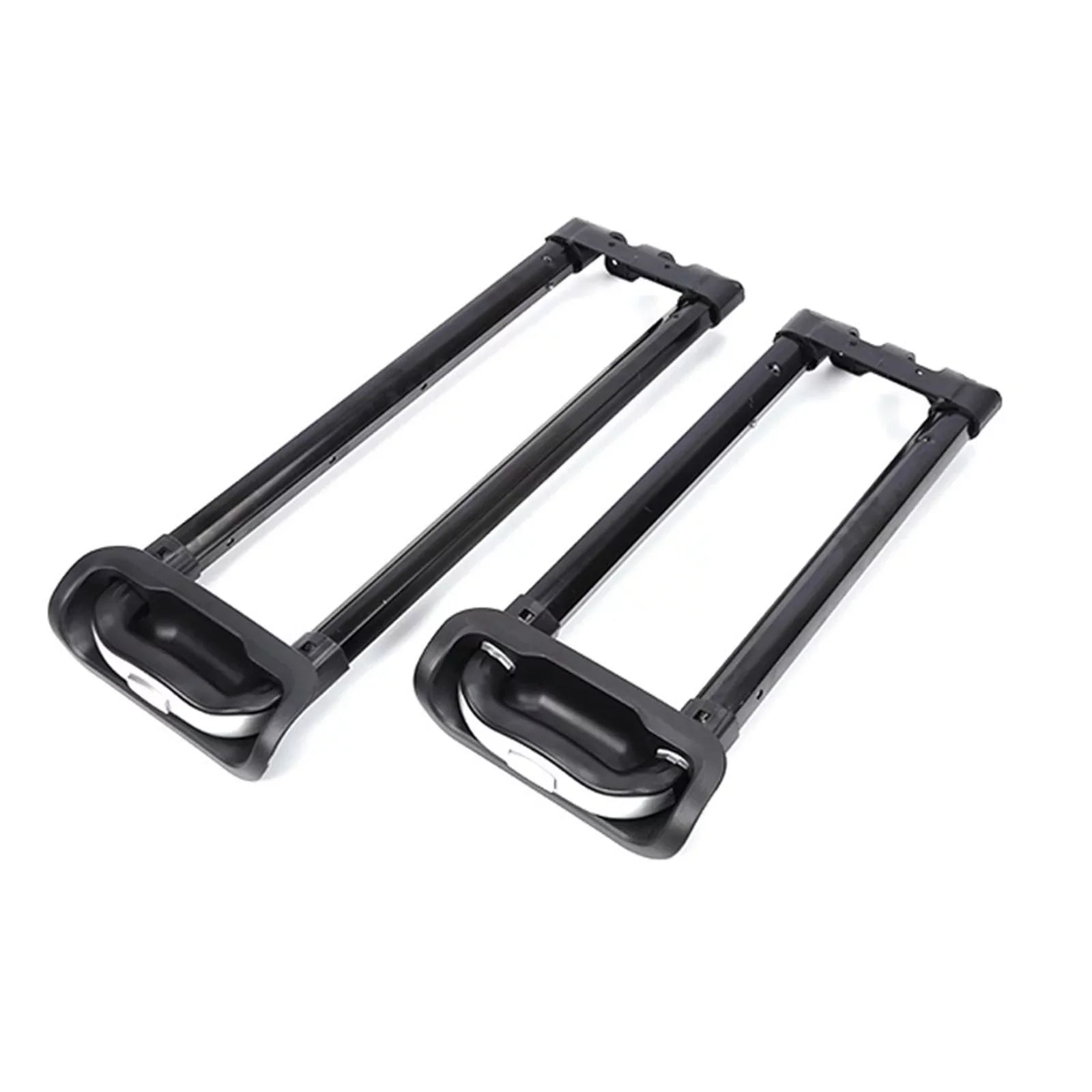 Telescoping Replacement Handle, Parts adjustable Pull Rod, Black for Luggage Case Speaker Trolley Cart Suitcase Ice Bucket , Three Sections