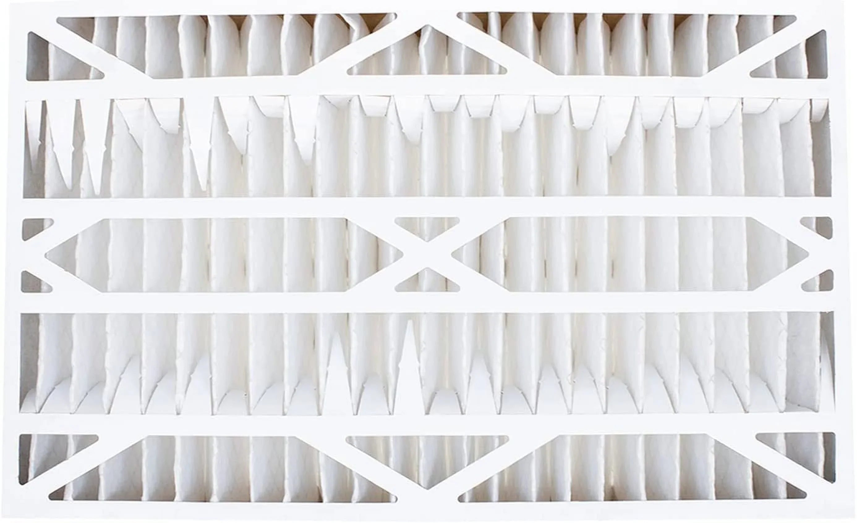 Filterbuy 17.5x27x5 MERV 8 Pleated HVAC AC Furnace Air Filters for Trane Perfect Fit (2-Pack)