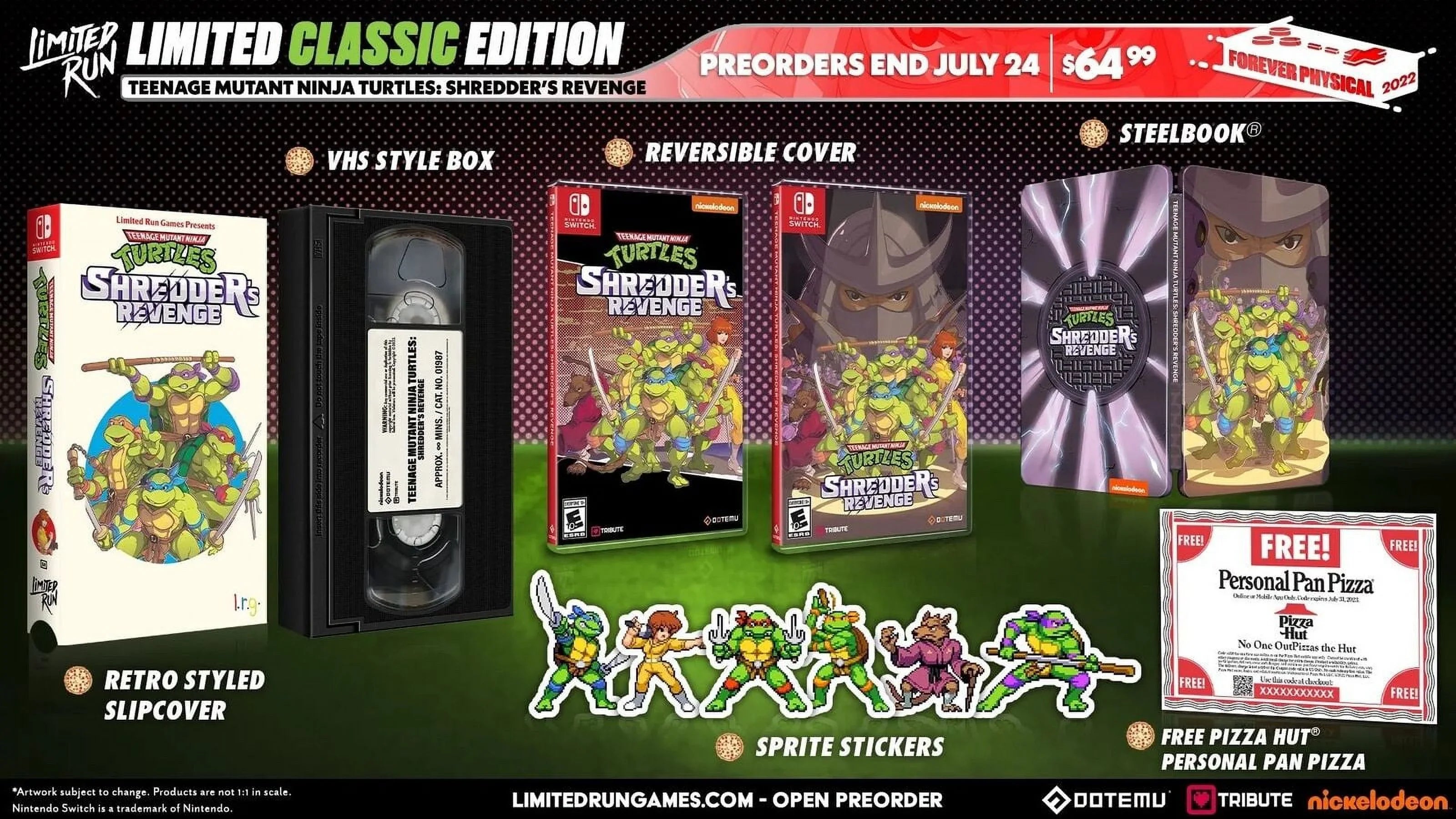 Teenage Mutant Ninja Turtles: Shredder's Revenge Classic Edition Nintendo Switch