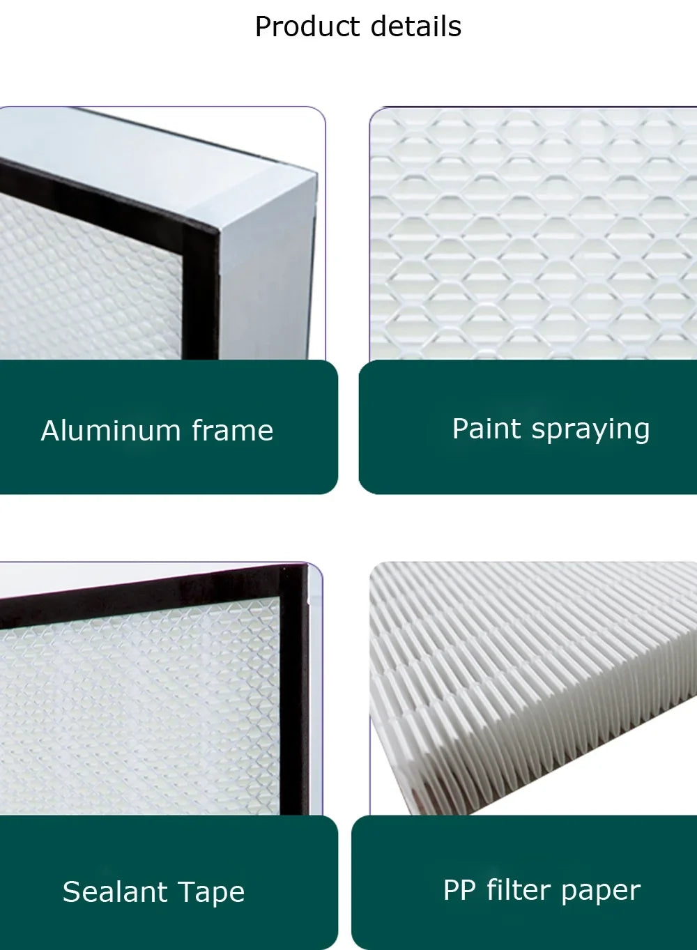 INTSUPERMAI HEPA Air Filter for Dust Free Room Hospital Use
