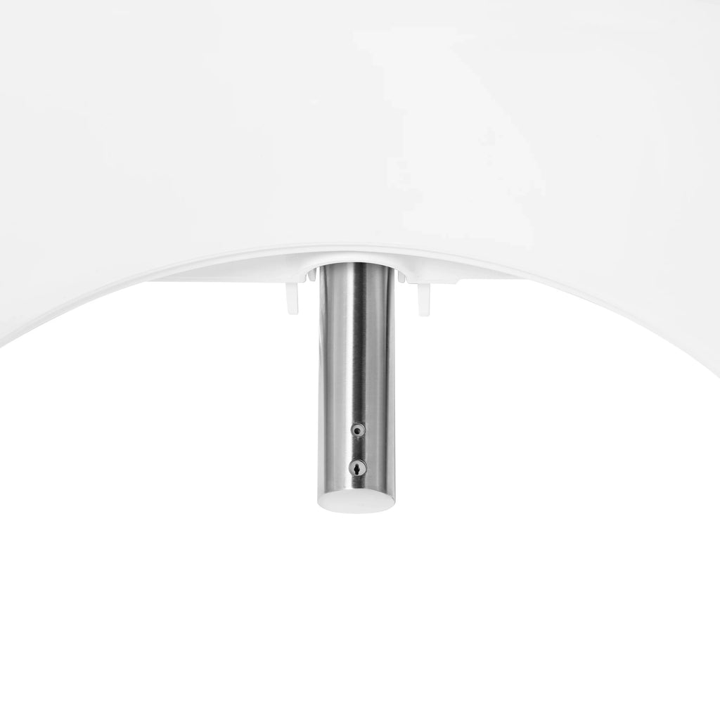 Brondell Swash Select DR801 Sidearm Bidet Seat with Warm Air Dryer and Deodorizer, Round White