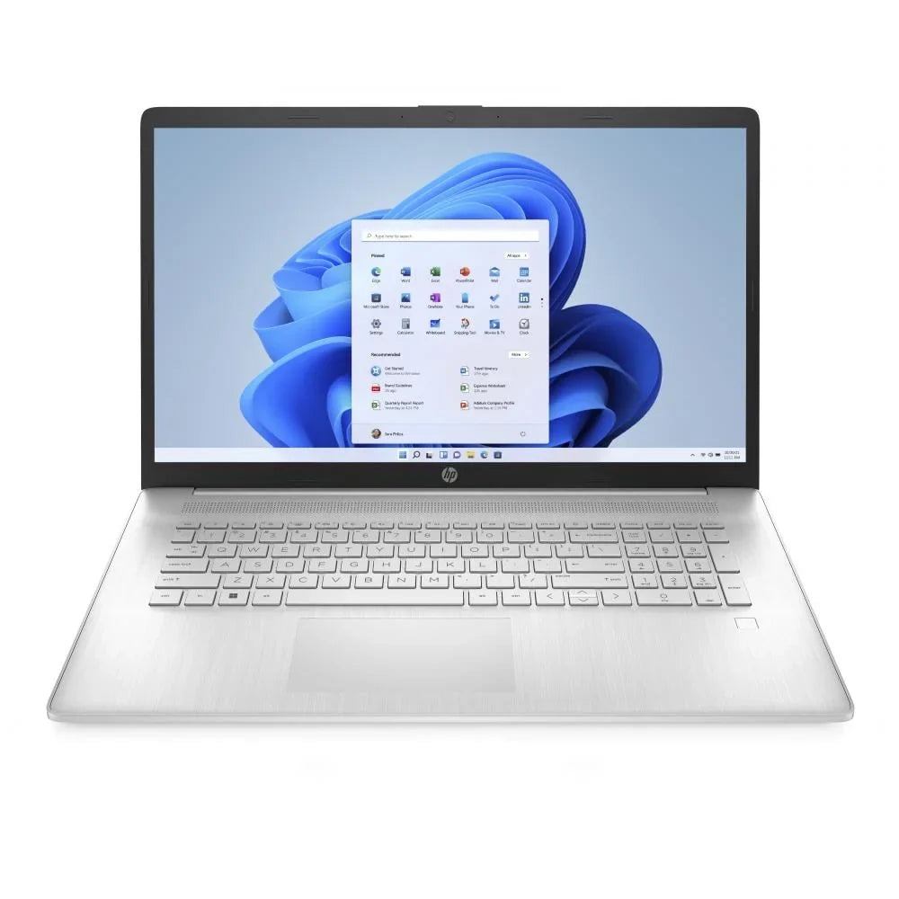 HP 17.3" FHD Notebook AMD Ryzen 5 5500U 8GB RAM 256GB SSD Natural Silver