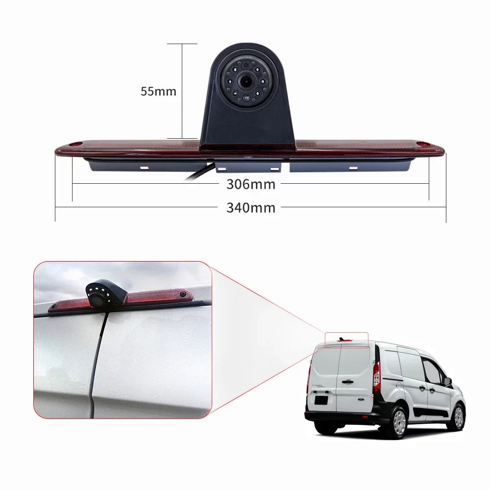 Carevas 7in Brake Backup for Mercedes-Benz Sprinter/ Crafter Vans Parking (with Monitor)