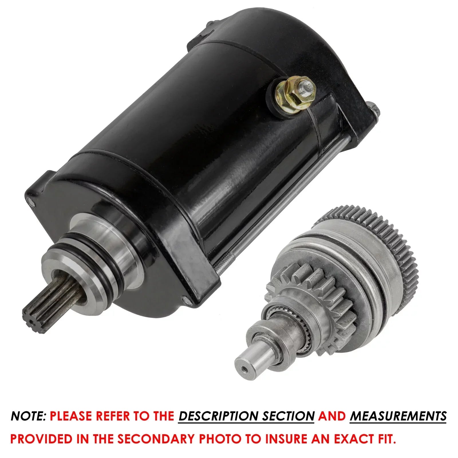 Starter & Drive for Kawasaki 650 Ts X2 Sx Sc 650Sx Jetski