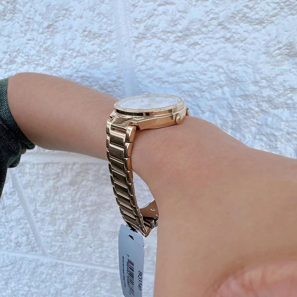 Fossil BQ3740 Ashtyn Three-Hand Date Gold-Tone Stainless Steel Watch