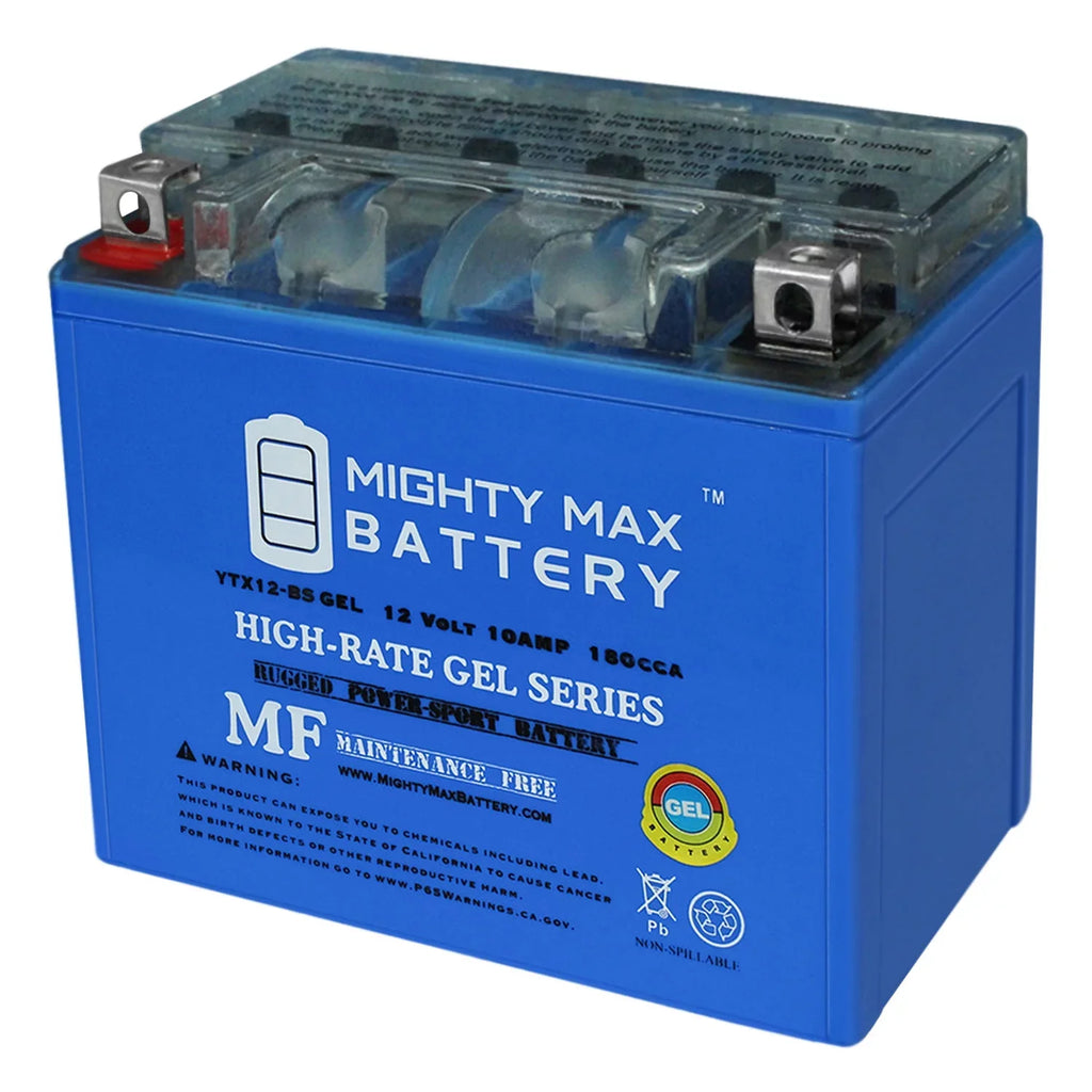 YTX12-BS 12V GEL Battery Replacement for BMW 850 F850GS 16-20