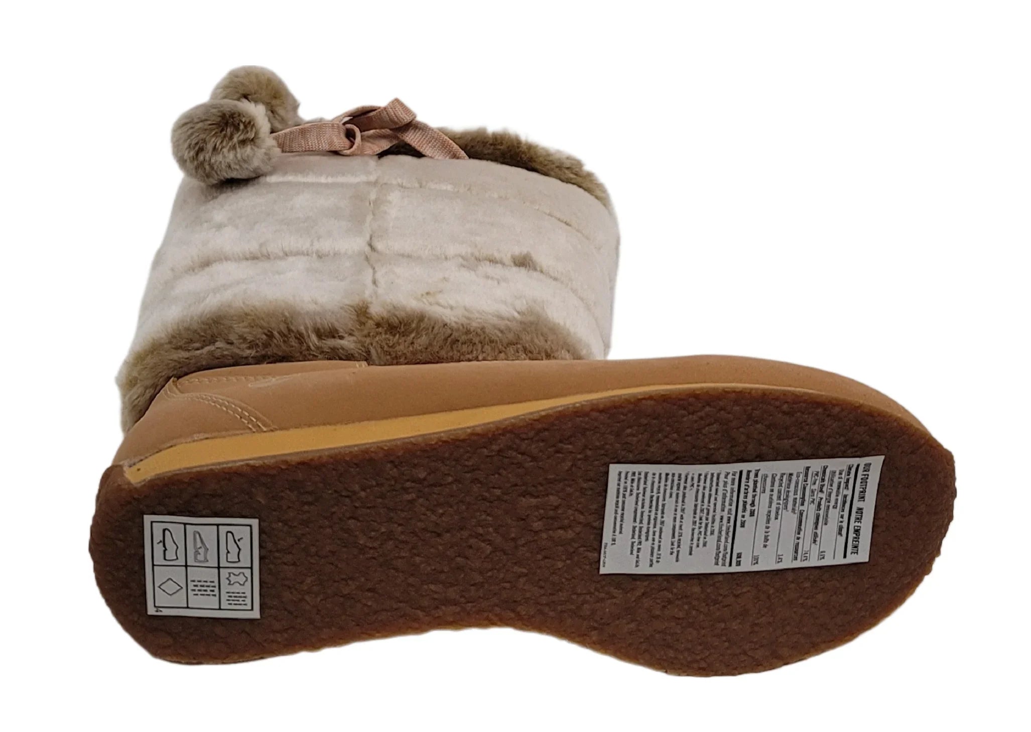 Timberland Junior Big Kid Winterberry Tall Fur Medium Boot Wheat 59996 size 6 US