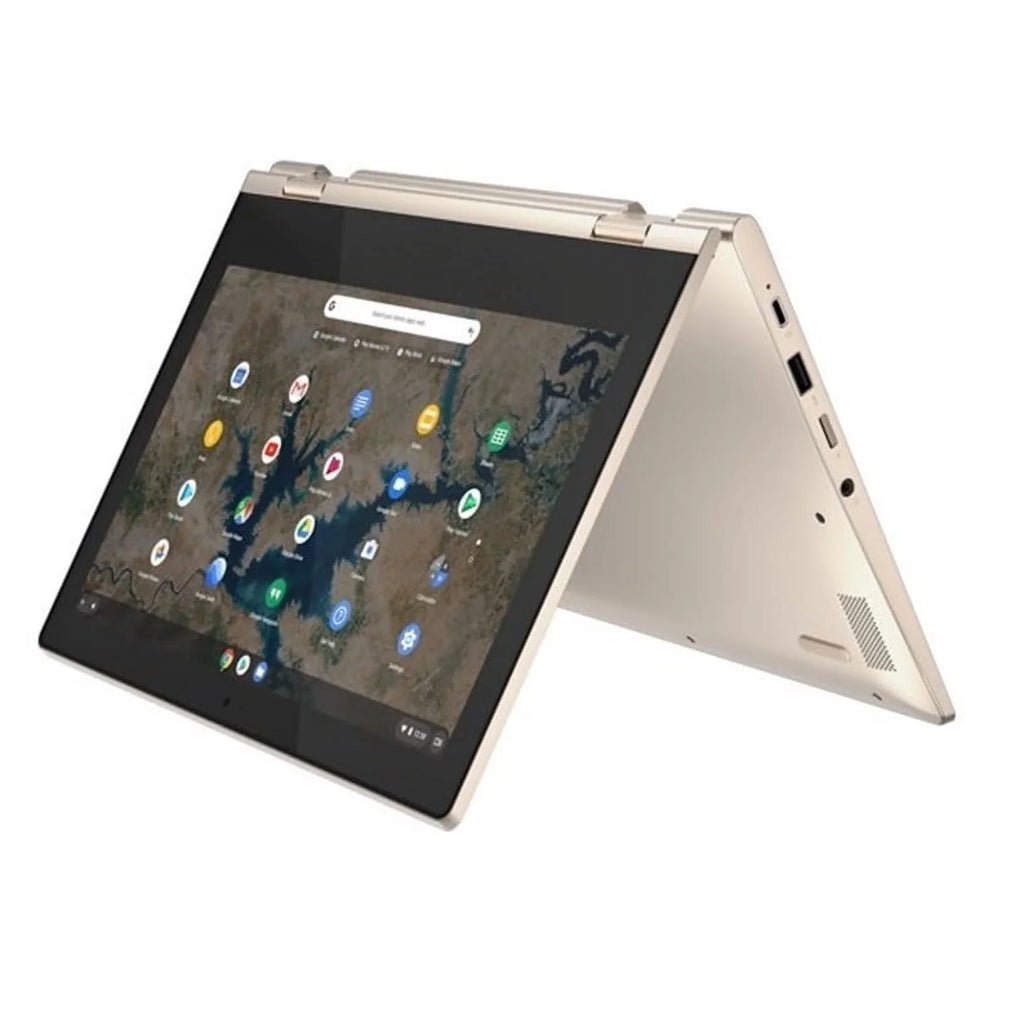 Lenovo IdeaPad Flex 3 Chromebook 11IGL05 11.6" Touch 4GB 64GB eMMC Celeron® N4020 2.8GHz,Almond (Used)