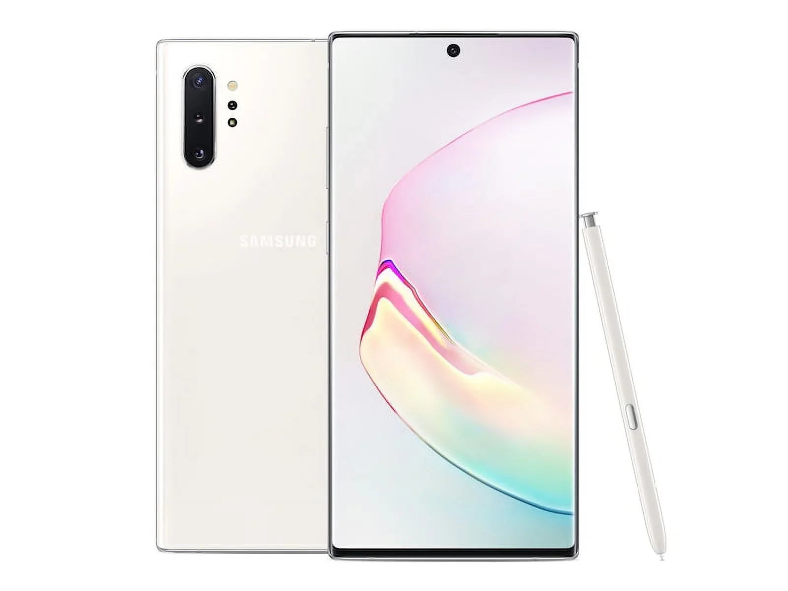 Restored Samsung Galaxy Note 10+ Plus GSM Unlocked Cell Phone 256GB Aura White (Refurbished)