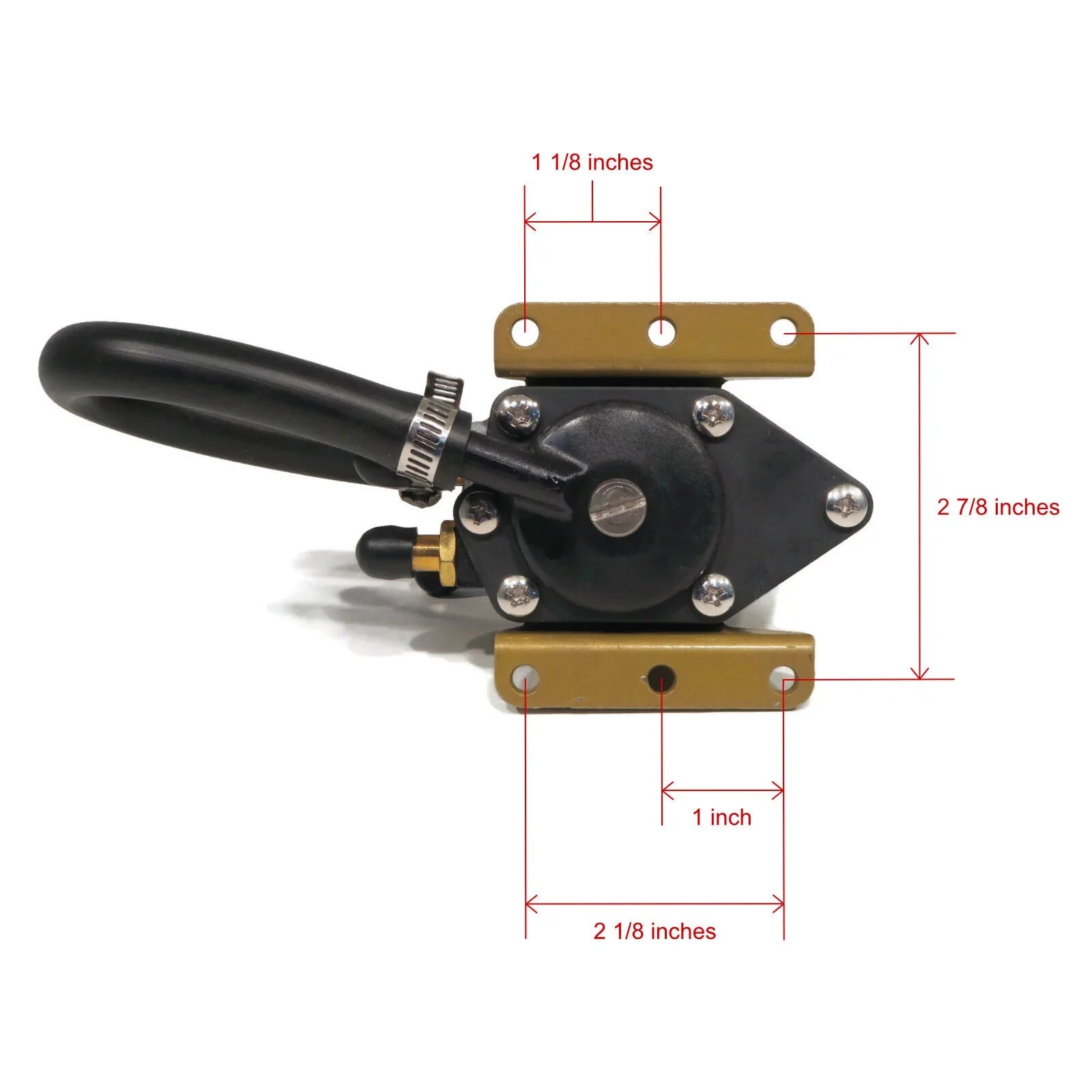 The ROP Shop | VRO Conversion Fuel Pump For Johnson, Evinrude, OMC, BRP 0175104, 0434926 Ship