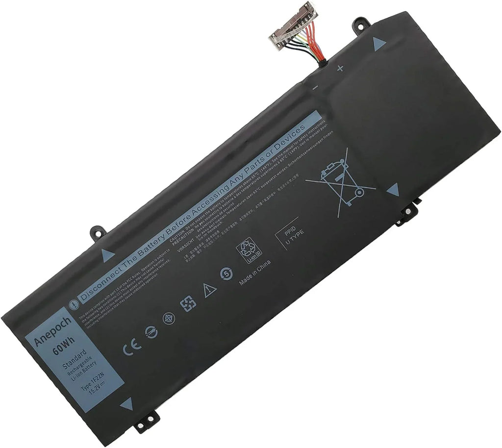 1F22N Laptop y Replacement for Alienware 2018 M15 G5 15 5590 G7 7790 7590 ALW15M-D1735R R2 R1 2019