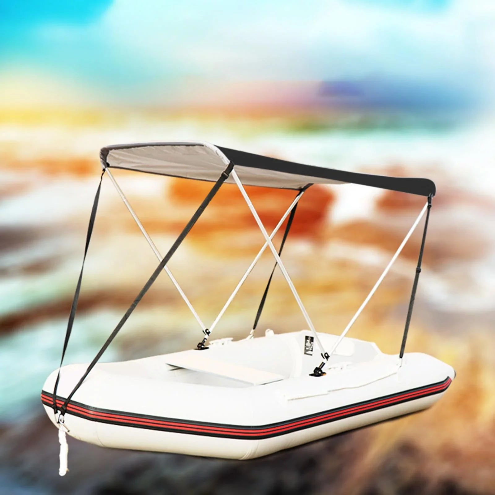 Inflatable Ship Canopy Sun Shade Bimini Top Wrap Sun Protection