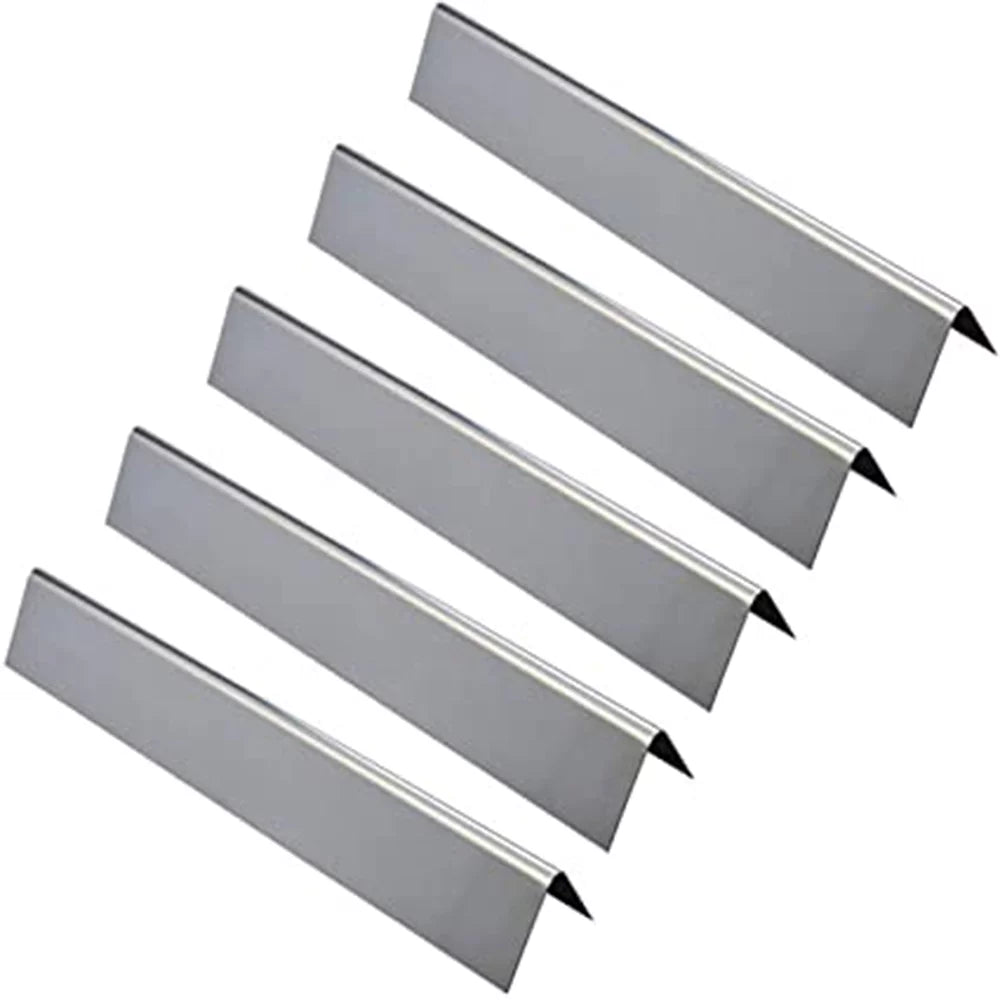 GasSaf 15.3 Weber Flavorizer Bar Replacement for Weber 7636,Spirit 300 E-310 E-320 Series, 304 Stainless Steel Gas Grill Heat Plate(5Pcs）