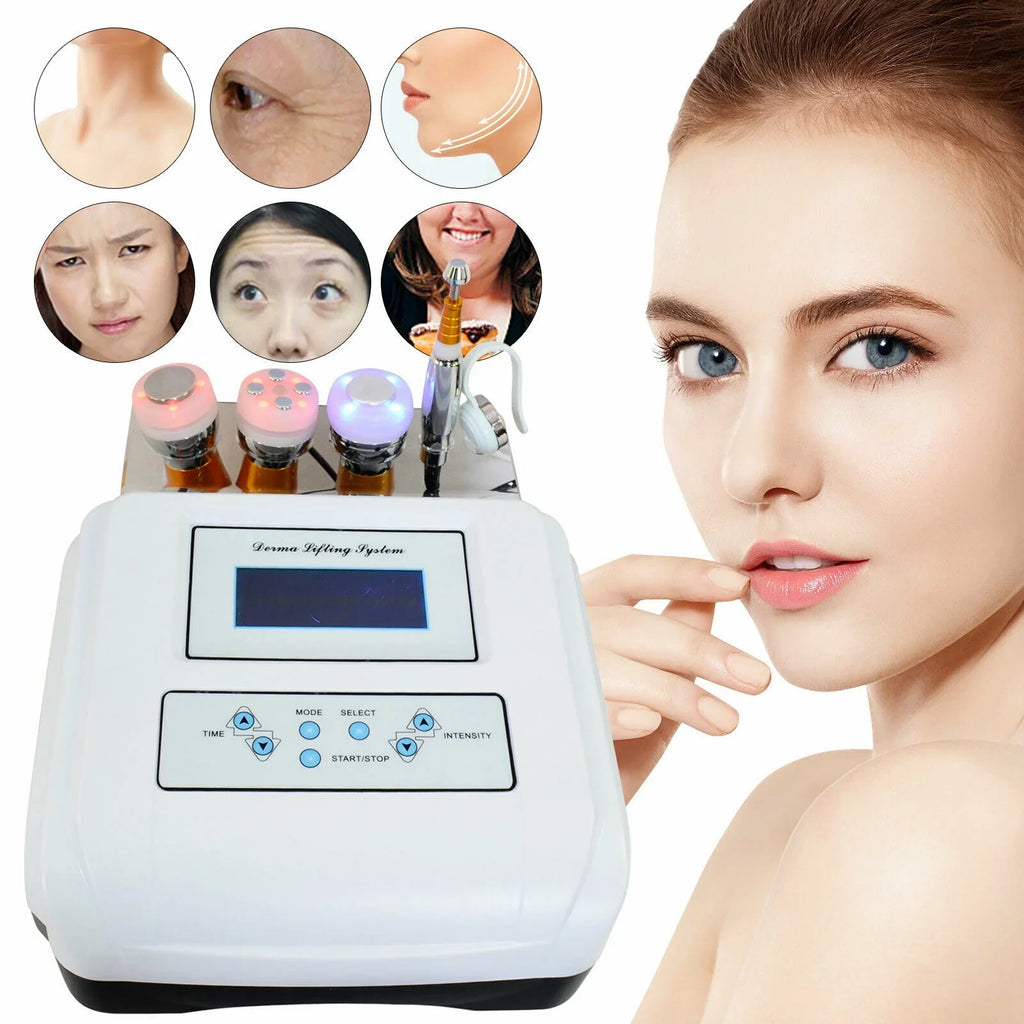 TFCFL Cryo Electroporation No Needle Mesotherapy Skin Lift Wrinkle Removal Machine Spa