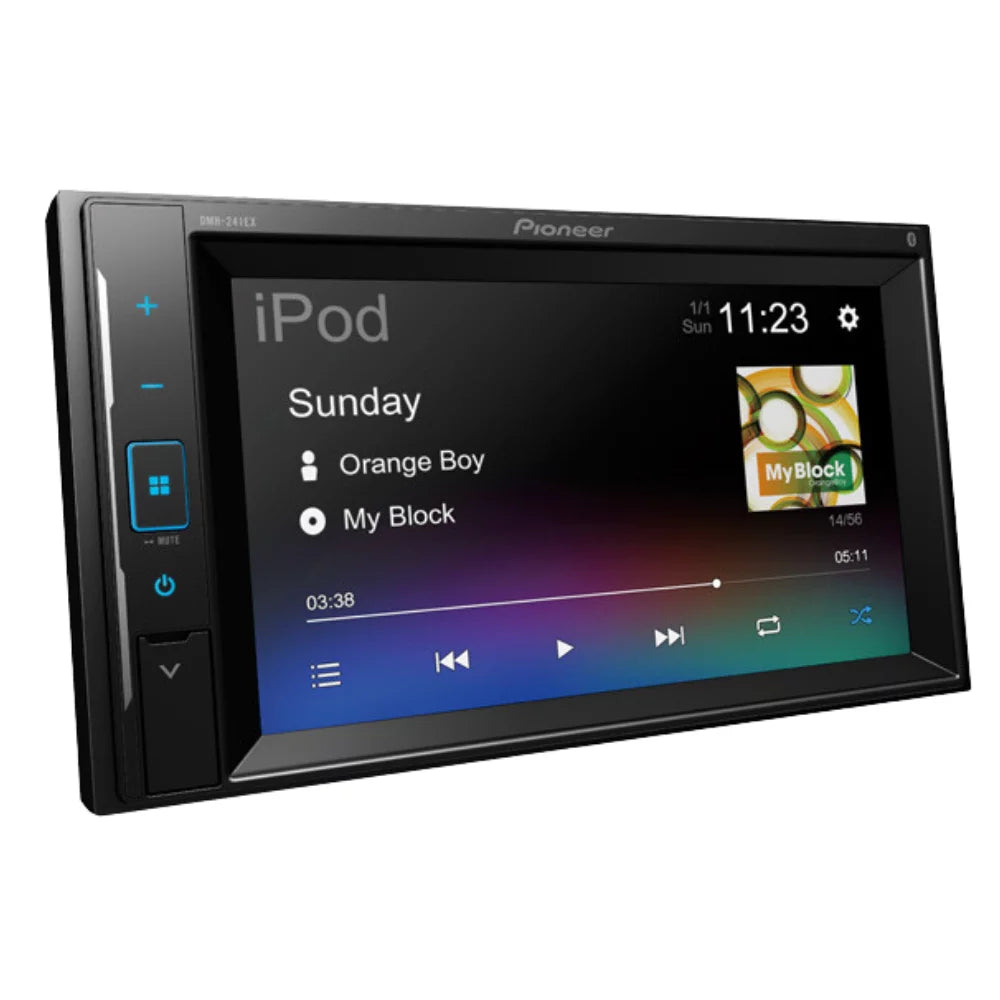 New Pioneer DMH-241EX 6.2" Multimedia Receiver (Does Not Play CDs) w/ Bullet Camera