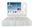 Glasfloss 22x36x1 - MERV 10 -Qty:6 - Furnace Air Filter - Made in USA (Actual Size: 21.5 x 35.5x7/8 inch)