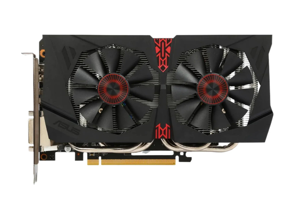 ASUS STRIX-GTX960-DC2OC-4GD5 - Graphics card - GF GTX 960 - 4 GB GDDR5 - PCIe 3.0 x16 - DVI, HDMI, 3 x DisplayPort