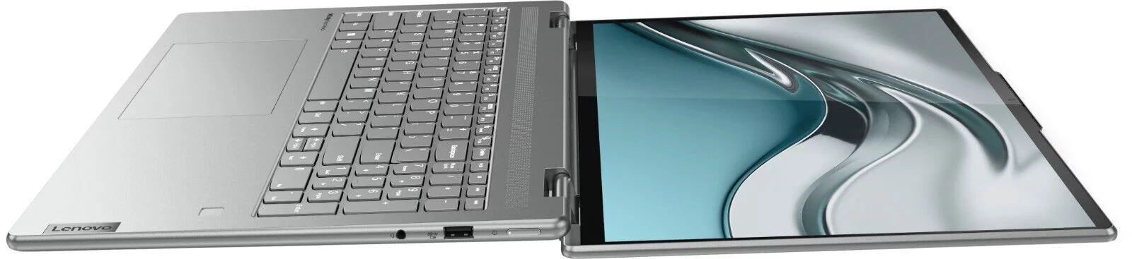 Lenovo - Yoga 7i 16" 2.5K Touch 2-in-1 Laptop - Evo Platform - Core i7-12700H - 32GB Memory - Arc A370M - 1TB SSD - Arctic Grey