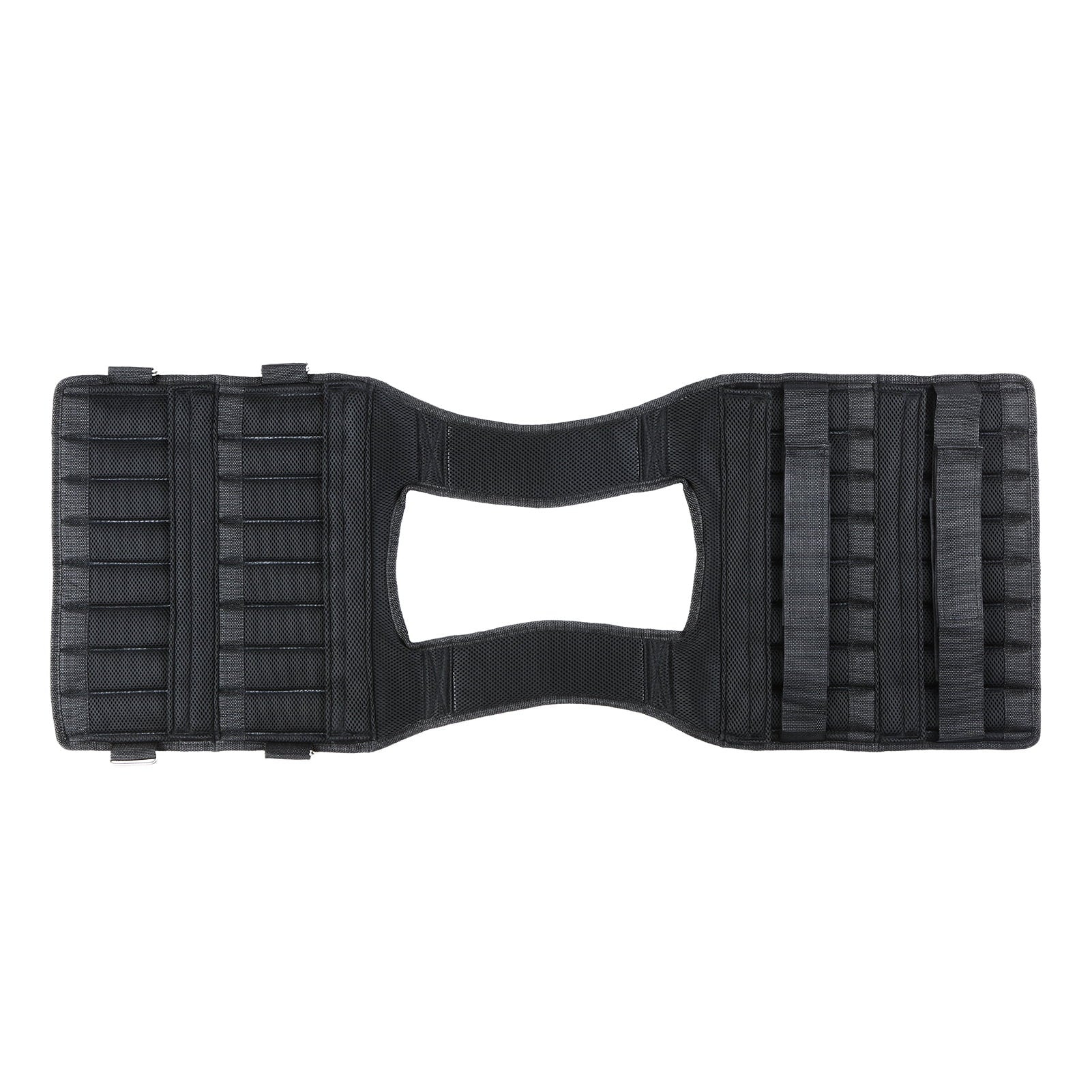 Tomfoto Max Loading 15kg/35kg Adjustable Vest Weight Exercise Weight Loading Cloth Strength Training with 6kg Leg Weight 5kg Arm Weight (Empty)