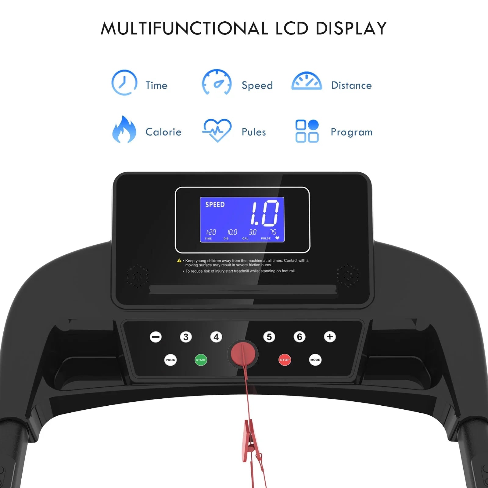 FLIMDER Walking Pad, Sturdy & Long-lasting Under Desk Treadmill, Folding Treadmill with 300LBS Capacity, Beautifully Designed Installation-Free Treadmills for Home Bluetooth Speaker