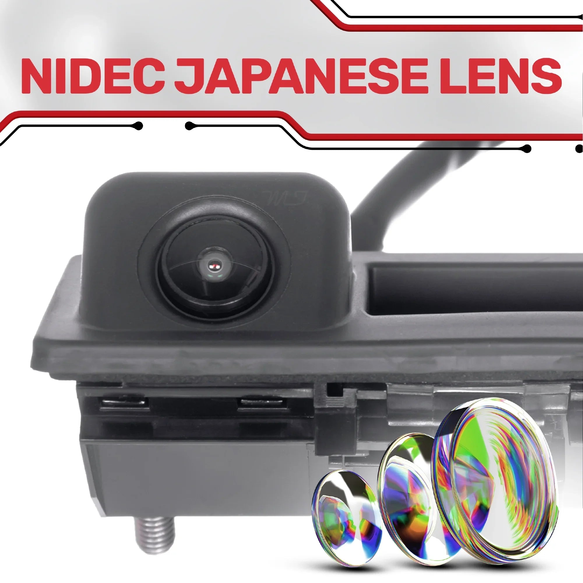 Master Tailgaters Replacement for Audi A3/S3 Sedan (2015-2020), A3 E-Tron (2016-2017) / VW Tiguan/Tiguan Limited (2012-2015, 2016-2017) Rear View Backup Camera OE Part # 5N0-827-566-AL