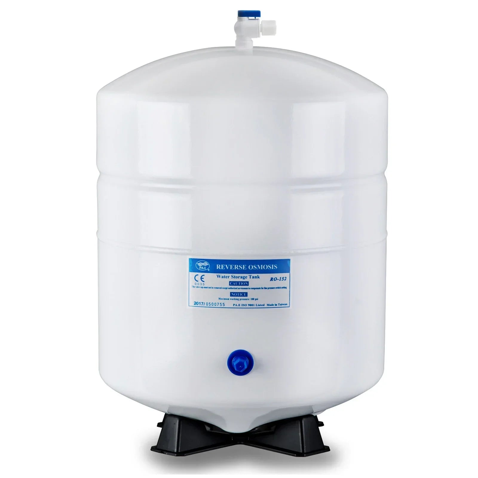 iSpring T55M 5.5 Gallon Residential Pre-Pressurized Water Storage Tank for Reverse Osmosis (RO) Systems