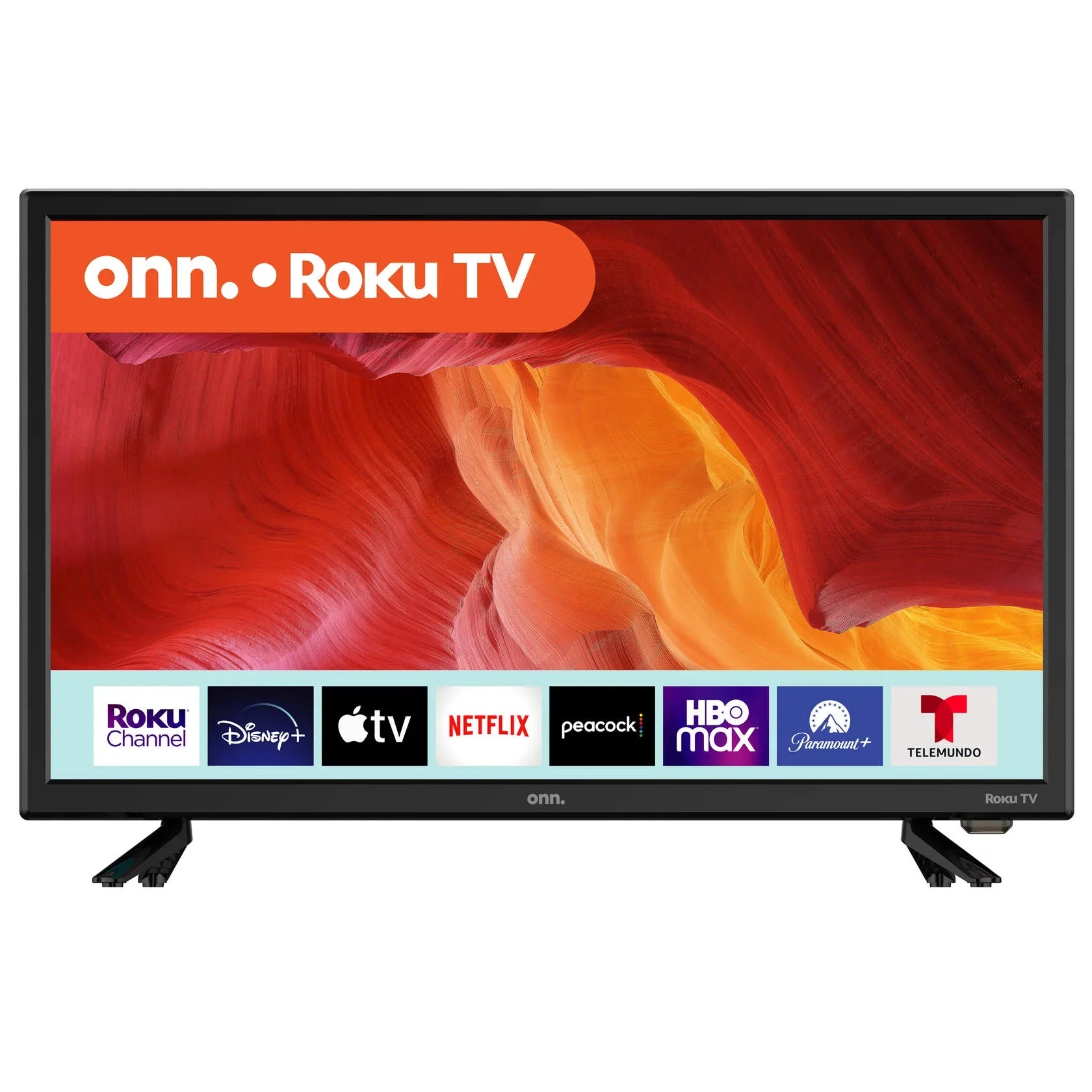 Restored 0nn. 24" Class 720P HD LED Roku Smart TV (10001_2590) (Refurbished)