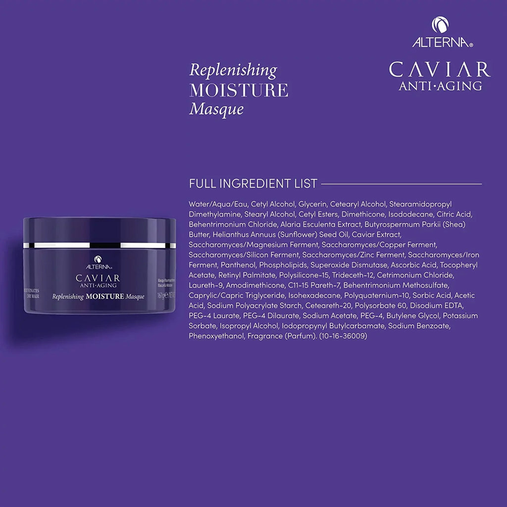 Alterna Caviar Anti-Aging Replenishing Moisture Hair Masque, 5.7 Oz