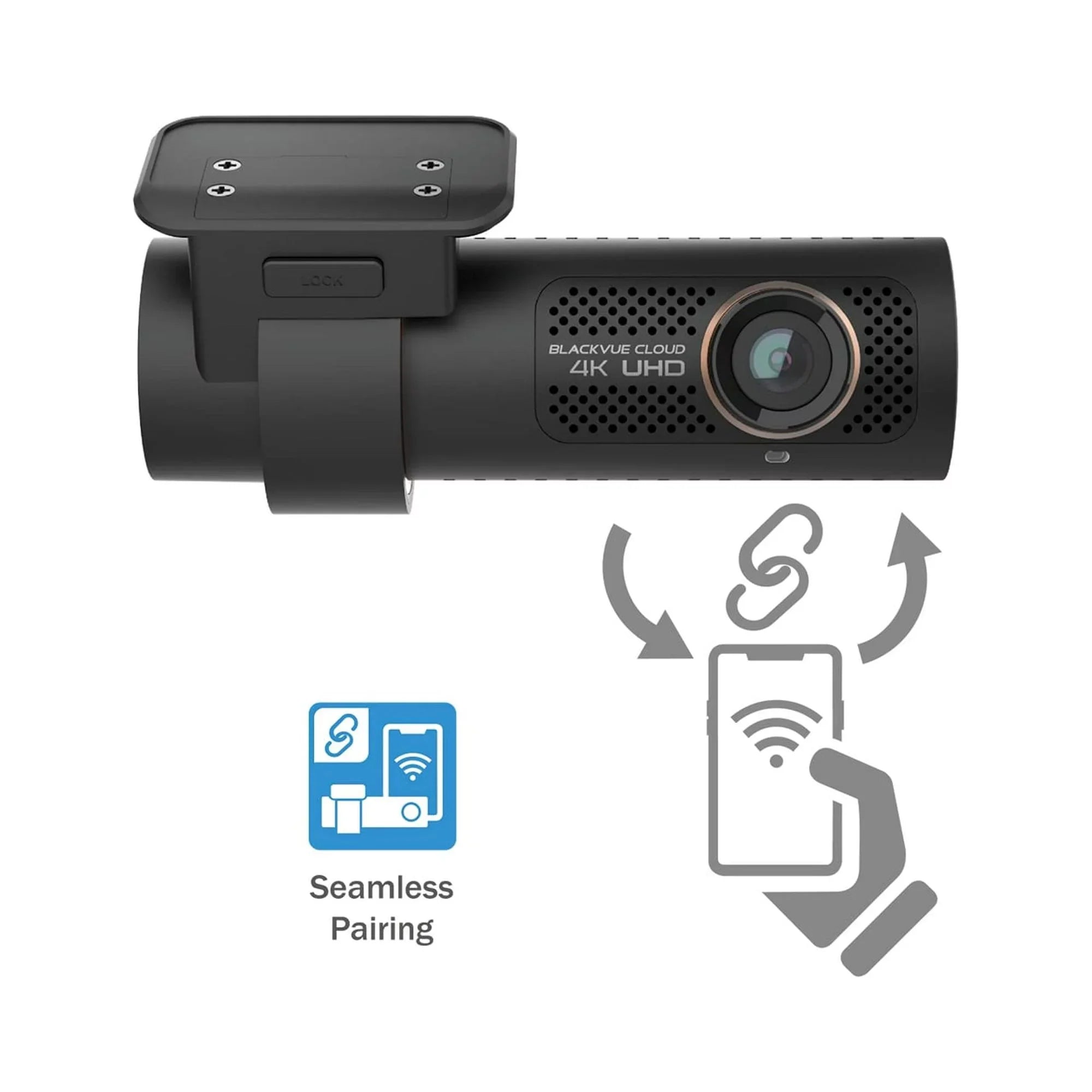 Restored BlackVue DR900X-2CH Cloud Dashcam Plus with 64GB microSD Card 1.5 lb (Refurbished)
