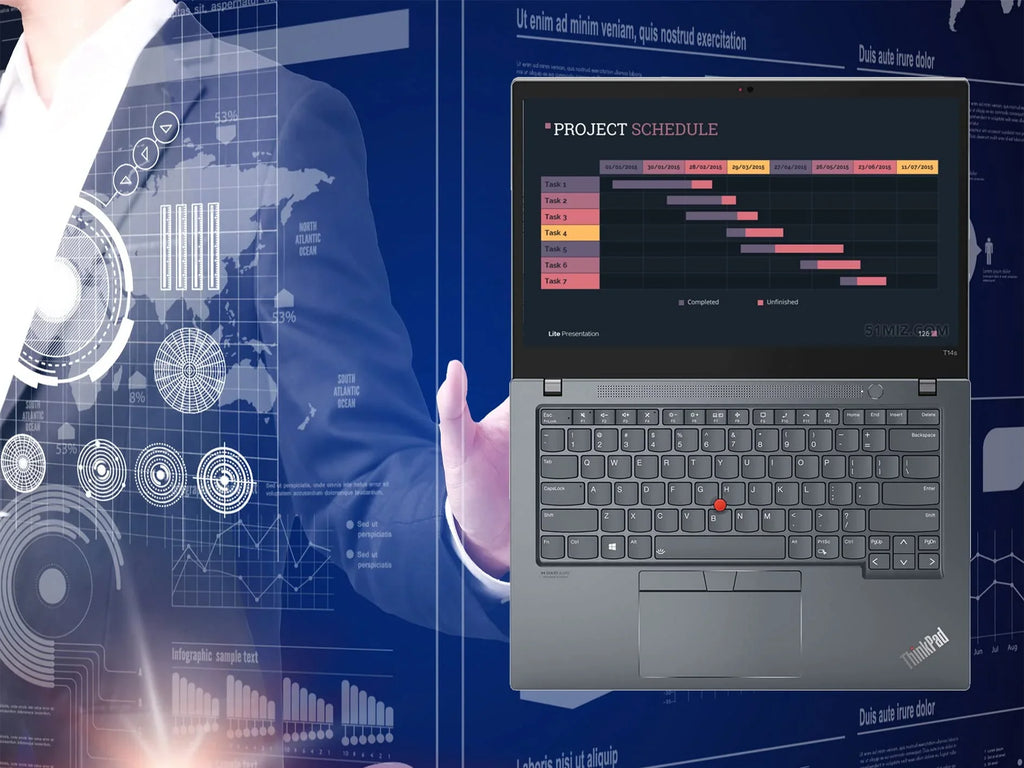 Lenovo ThinkPad T14s Gen 2 14" FHD Touchscreen Laptop, 11th Gen i7-1165G7, 16GB RAM, 512GB PCIe SSD, Backlit Keyboard, WiFi 6, HDMI, Storm Gray, Win 10 Pro, 32GB Hotface USB Card