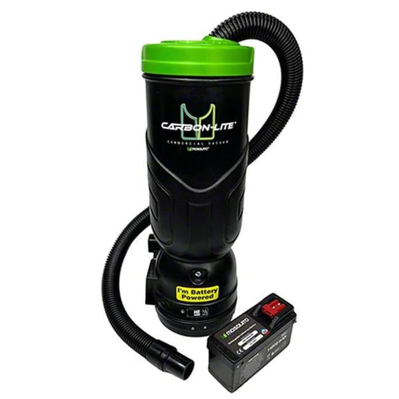 Mosquito 10-1022 10 qt. Pulse Power Battery Backpack Standard Lid Vacuum Hose Tool Kit