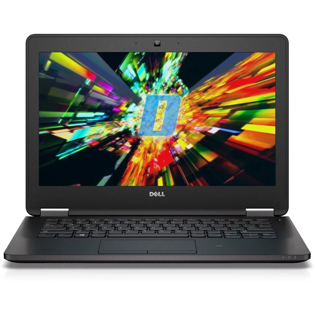 Used E7270 12.5" Laptop, Core i5 6300U 2.4Ghz, 8GB DDR4, 256GB M.2 SSD, HDMI, Webcam, Windows 10 Home