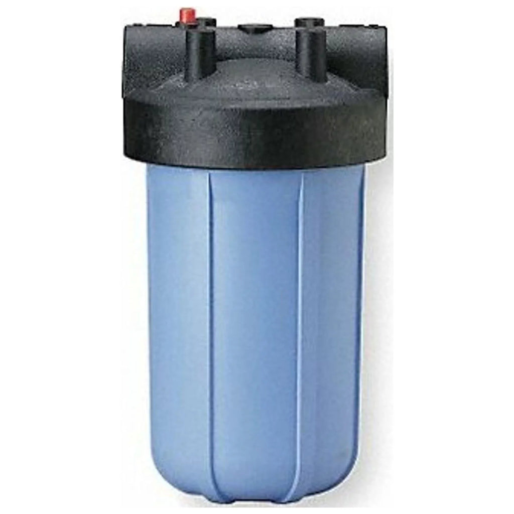 Pentair/Pentek Filter Housing,13 1/2" H,7 1/2" Dia,Blue 150239-75
