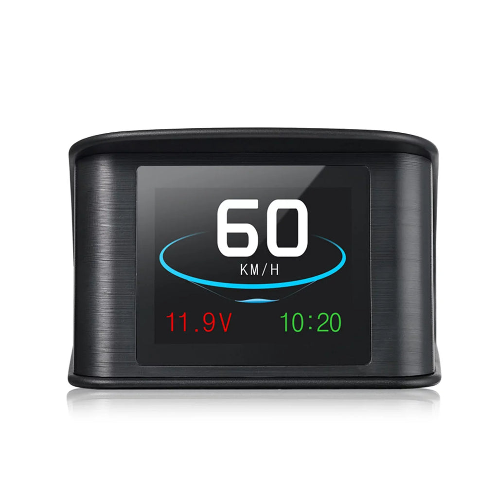 Pinnaco Smart Head Up Display with Speed, Altitude, Voltage, Clock - Universal GPS HUD for Cars