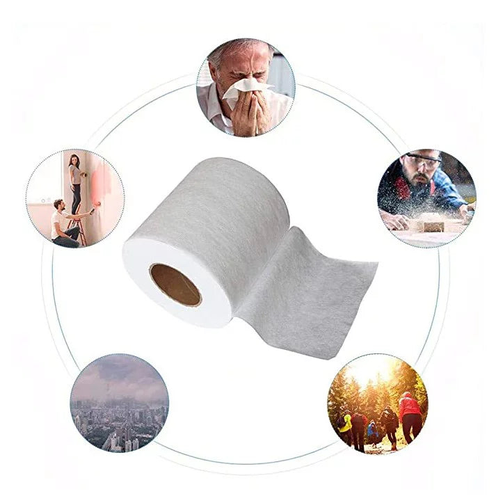 Meltblown Nonwoven DIY Fabric Mouth Face Craft Filter Interlining Cloth 5/10/20M/30M/50M/100M