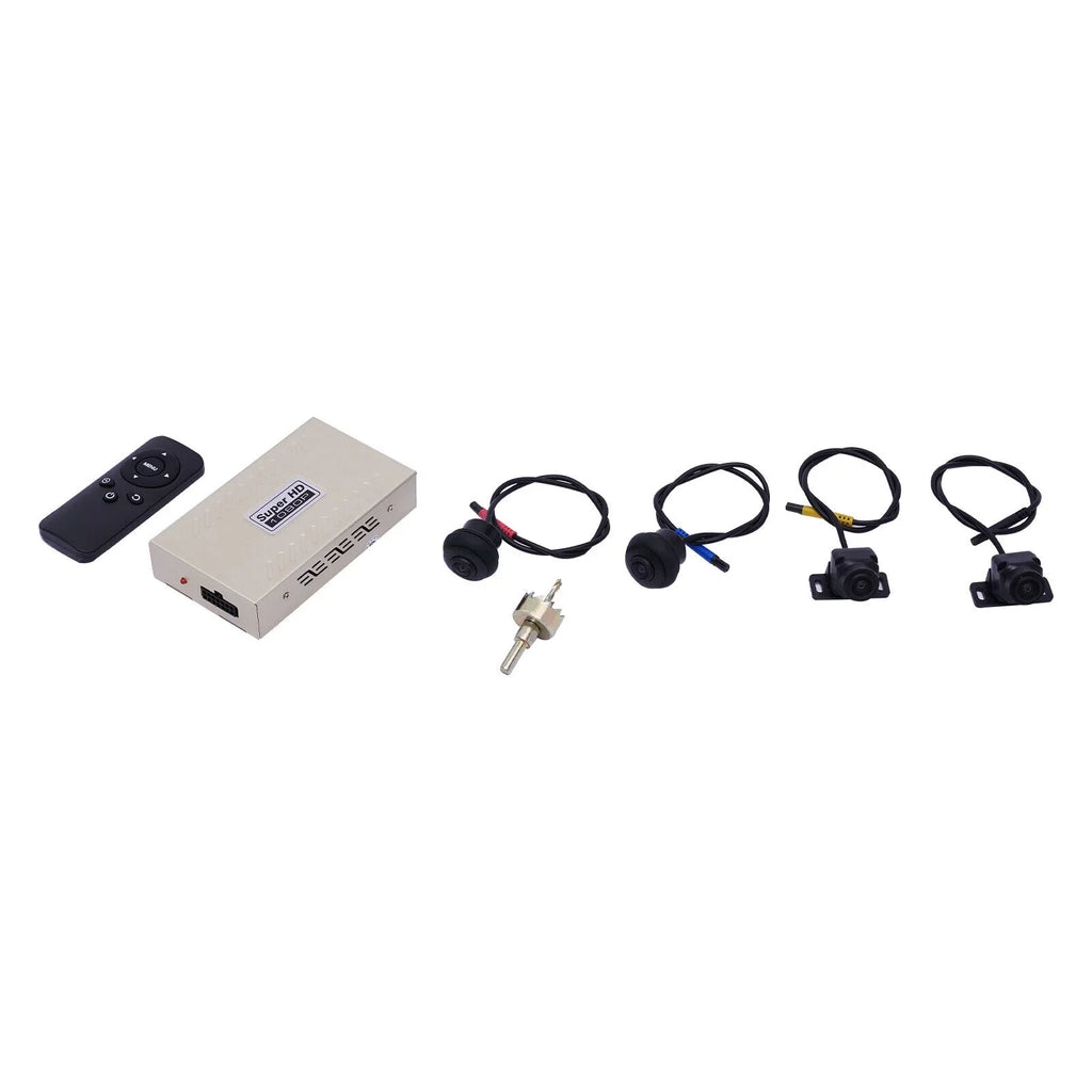 Miumaeov 1080P 4-camera Car DVR Recording 360° Seamless Bird View Panoramic System Kits