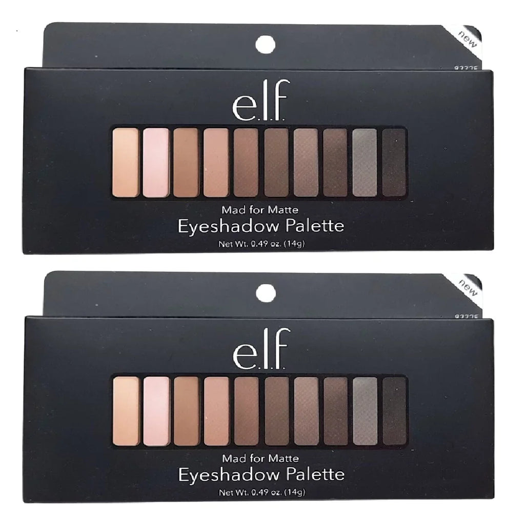Pack of 2 E.l.f. Eyeshadow Palette, Mad for Matte 83325