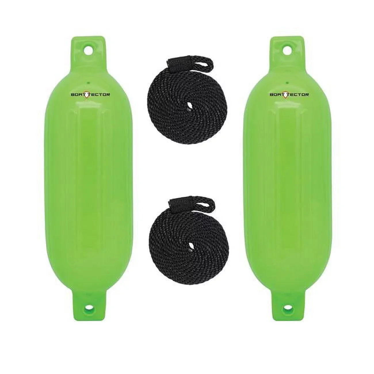 Extreme Max Craft Inflatable Fender Value Neon Yellow - Pack of 2
