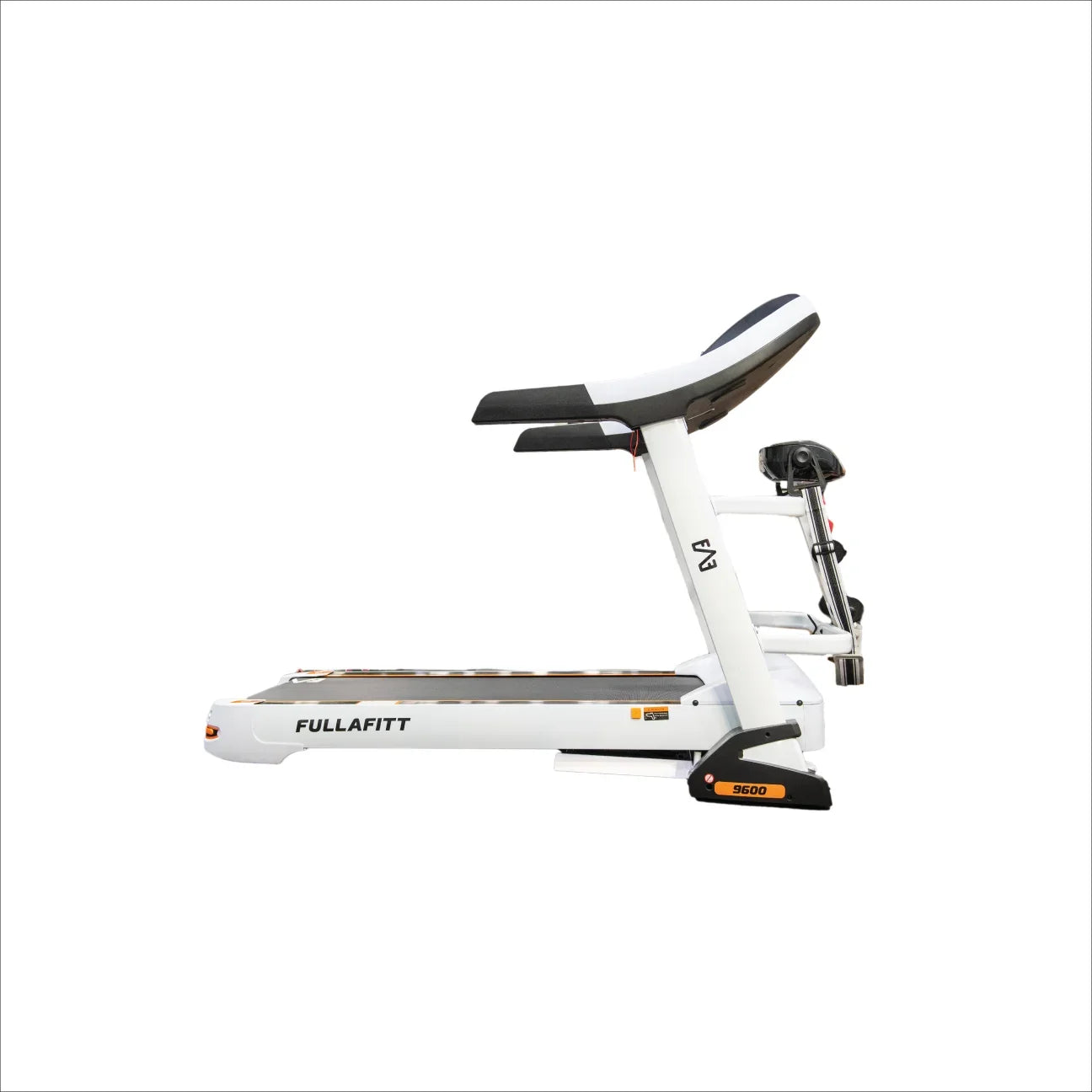 World Best Folding Treadmill by FULLAFITT, 4.5HP, Massage Belt, Wide LED Monitor, Bluetooth, Speakers, Preset Programs, Pulse Grip, Pressure Free Running Board