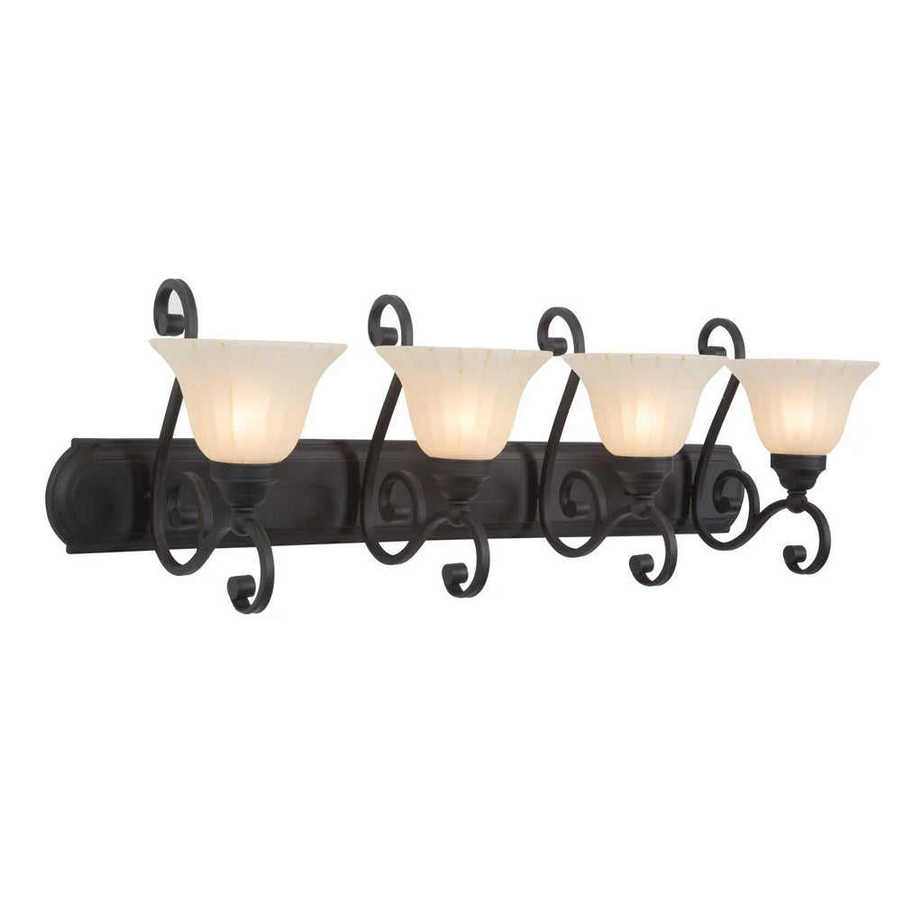 Florence Collection Four Light Vanity
