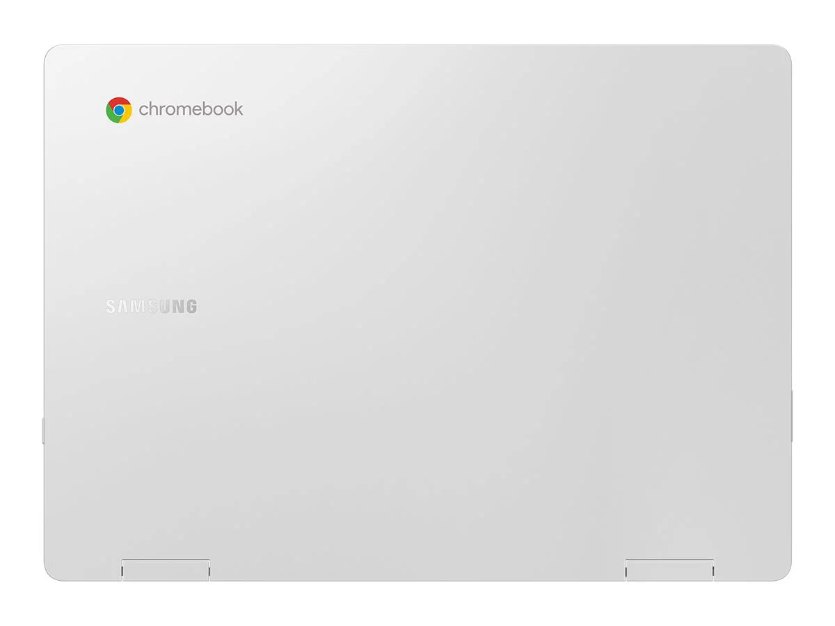 Samsung Galaxy Chromebook 2 360 - Flip design - Celeron N4500 / 1.1 GHz - Chrome OS - UHD Graphics - 4 GB RAM - 128 GB eMMC - 12.4" touchscreen 2560 x 1600 (WQXGA) - Wi-Fi 6 - silver - kbd: US