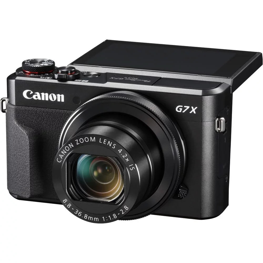 Canon PowerShot G7 X Mark II Digital Camera (1066C001) + 64GB Card + More