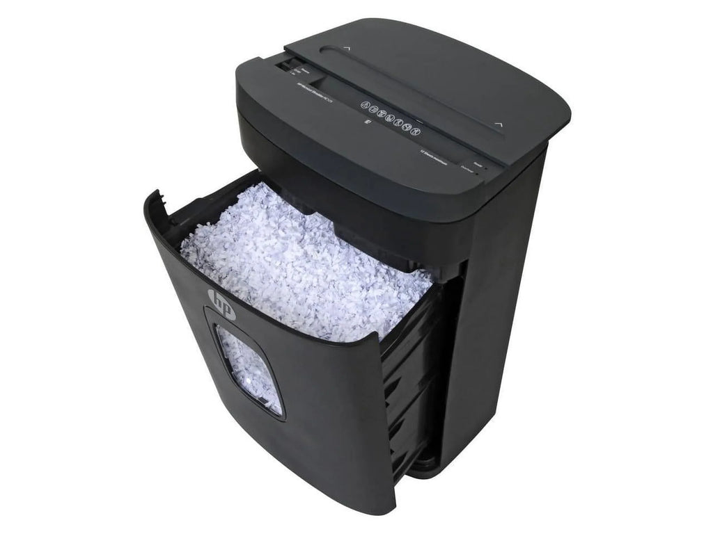 Royal MC125 Paper Shredder - Micro Cut - 12 Per Pass - for shredding Paper, Staples, Credit Card, Envelope - 8.75" Throat - 5 Minute Run Time - 40 Minute Cool Down Time - 5 gal Wastebin Capacity