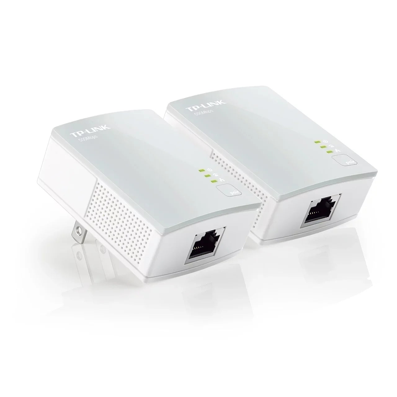 TP-Link AV600 Powerline Ethernet Adapter(TL-PA4010 KIT)- Plug&Play, Power Saving, Nano Powerline Adapter, Expand Home Network with Stable Connections