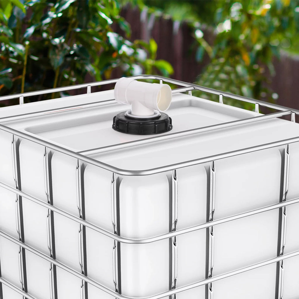 163mm IBC Lid Filter Wrap T-Shaped Rainwater Tank IBC Tote Protection with Washable Nylon Filter